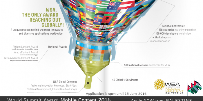 World Summit Awards Mobile 2016 Palestine Contest